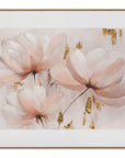 Blush Magnolia I Framed Canvas - Pink