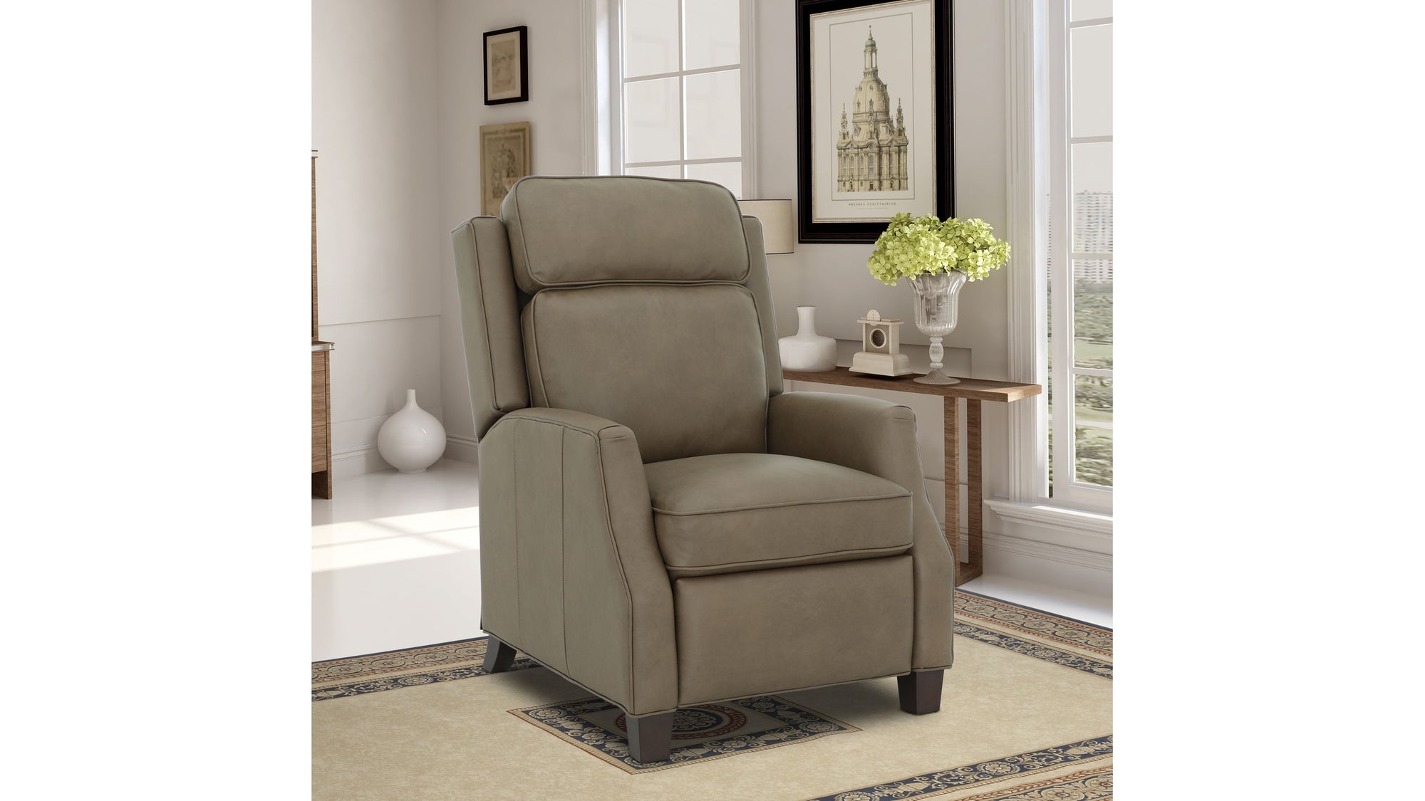 Nixon - Recliner Push Thru The Arm - Cashmere-Taupe