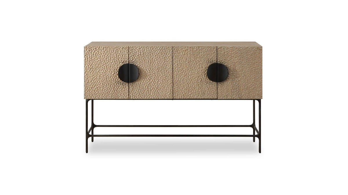 Lunar - 4 Door Elm Wood Cabinet