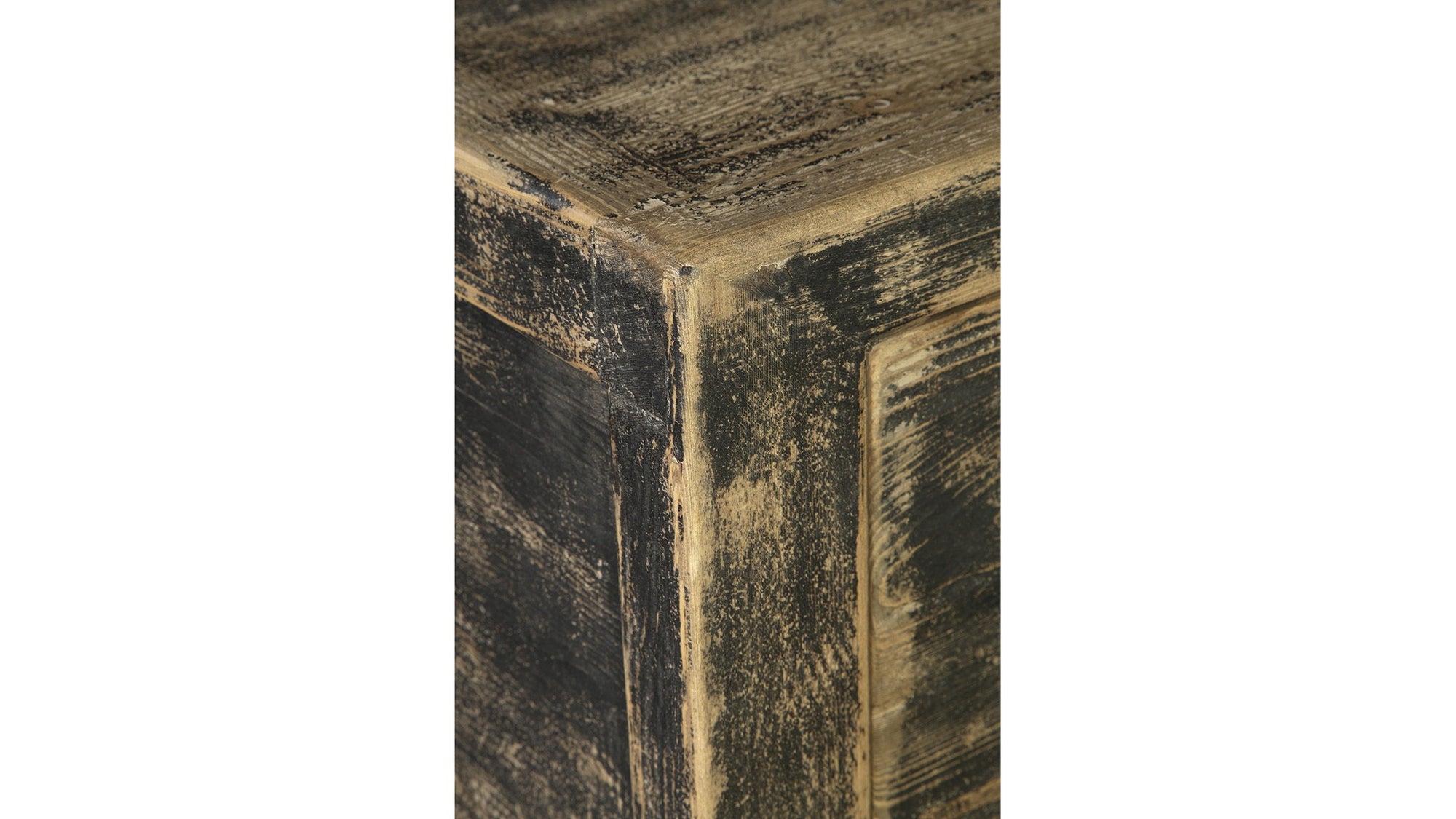 Sutherlind - Cabinet - Dark Gray / Light Brown