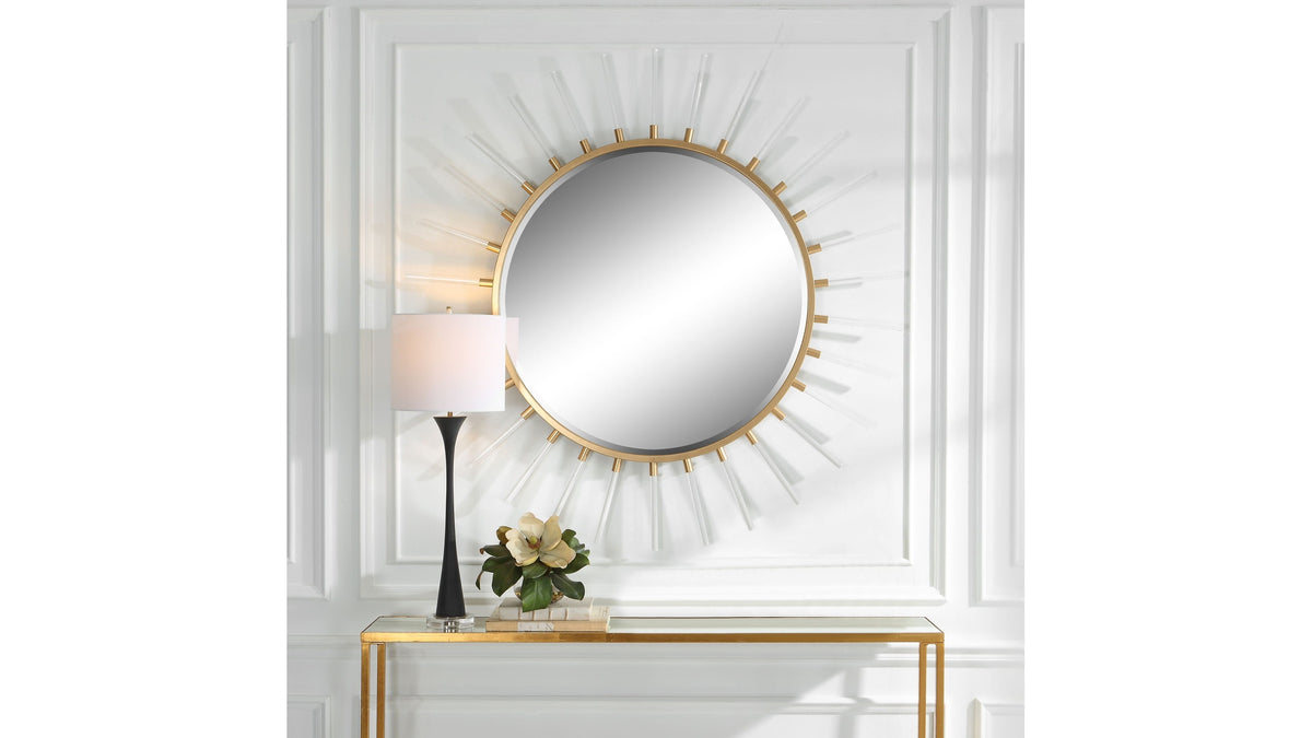 Oracle - Round Starburst Mirror
