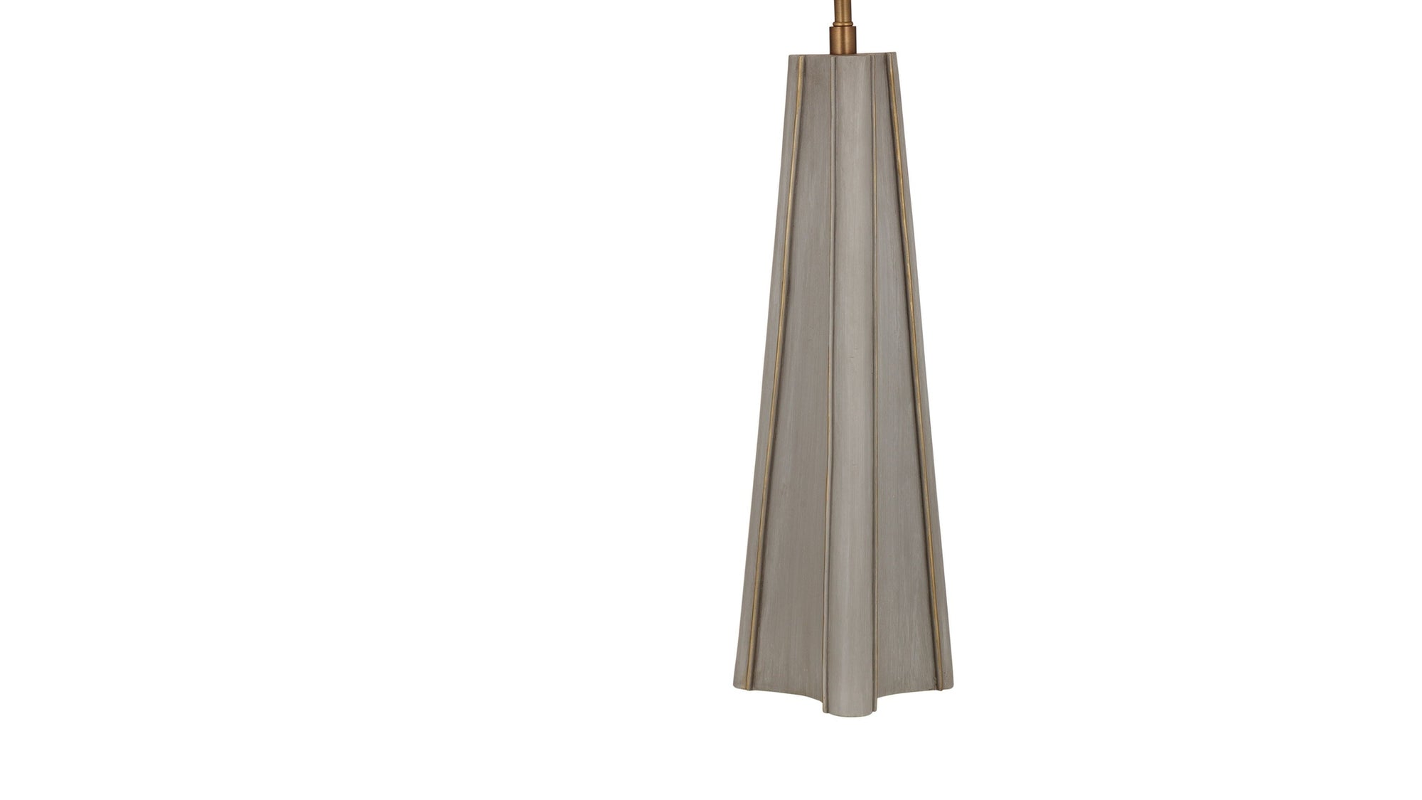 Moreland - Table Lamp - Antique Gray / Gold Highlights