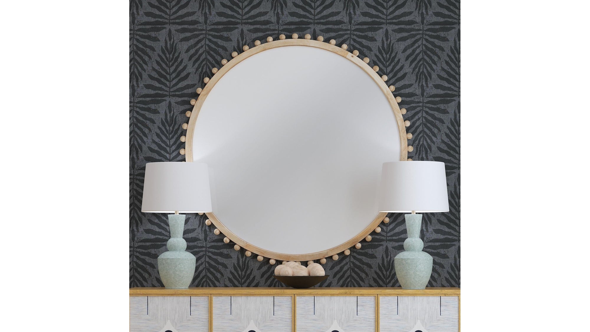 Irinia - Wall Mirror - Natural