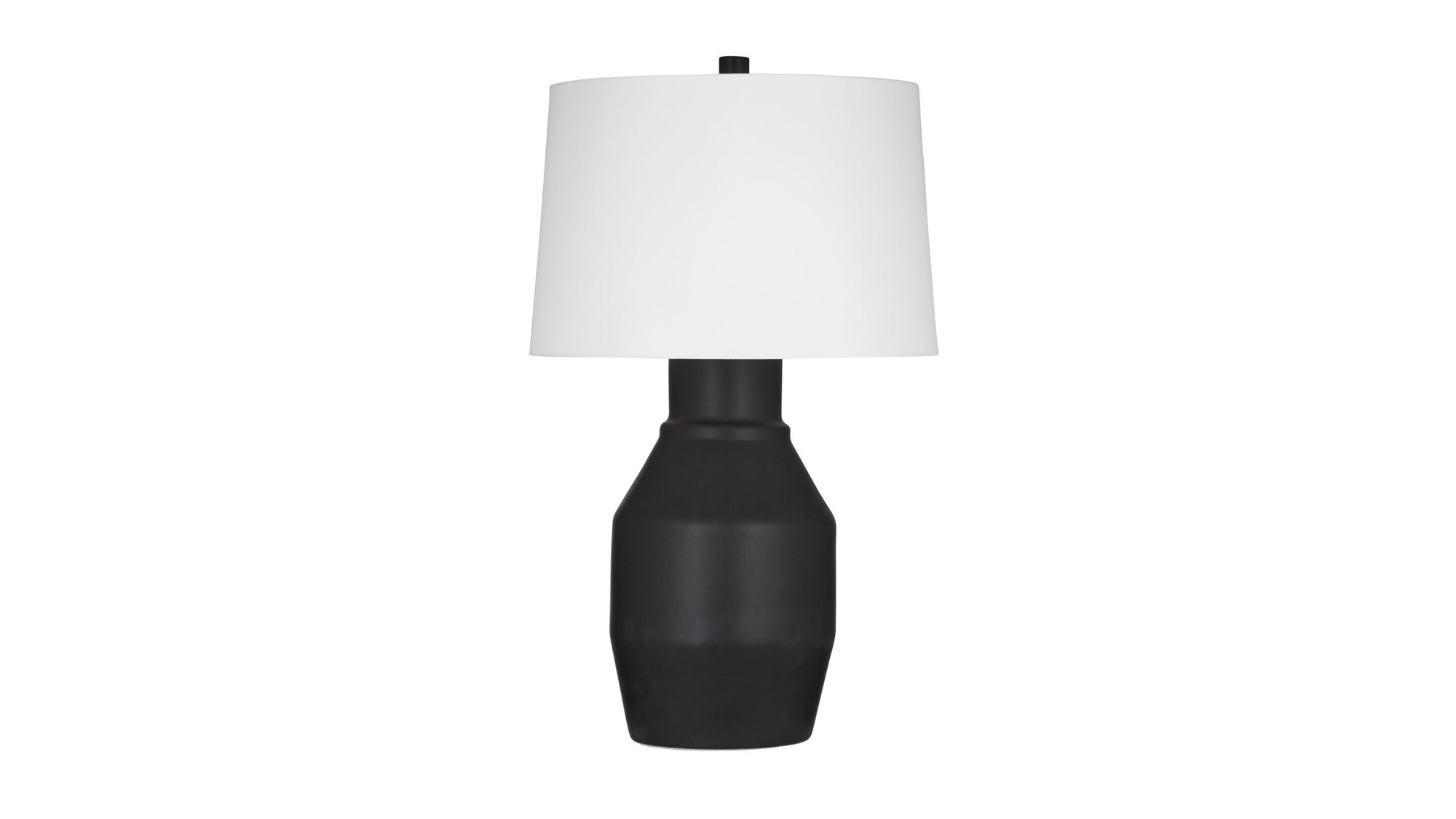 Lowndes - Table Lamp - Black / White