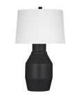 Lowndes - Table Lamp - Black / White
