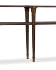 Commerce And Market - Skinny Console Table - Dark Brown