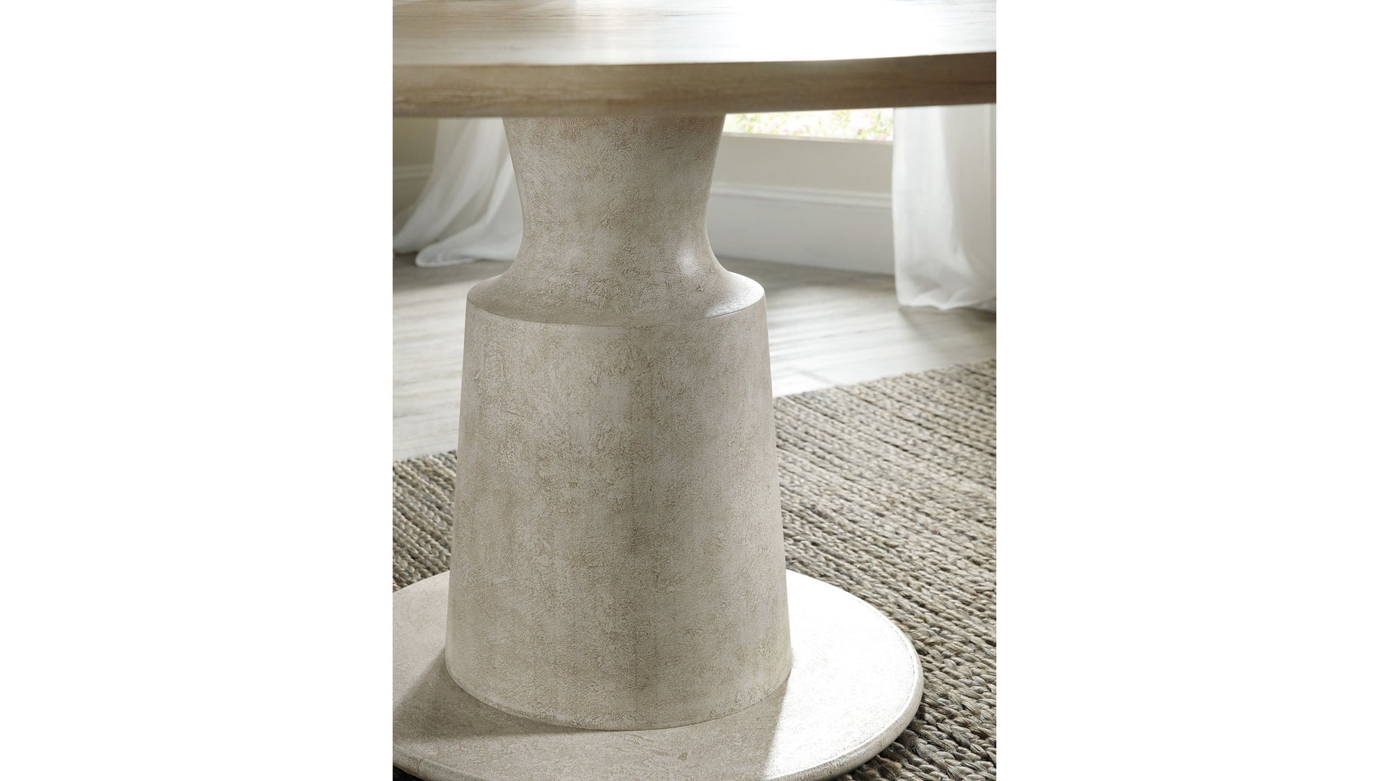 Cascade - Pedestal Dining Table - Light Brown