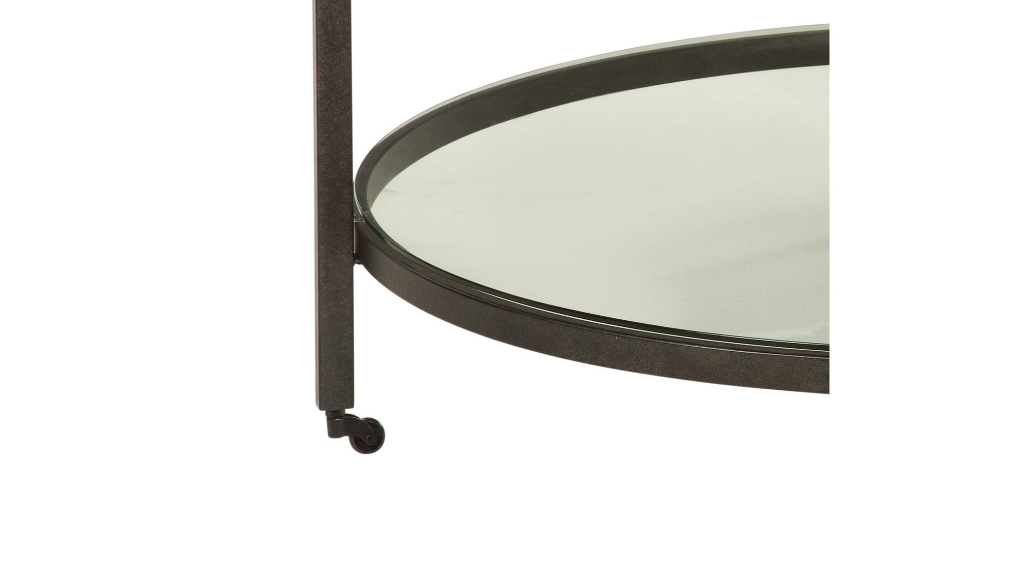 Whitman - Round Cocktail Table - White