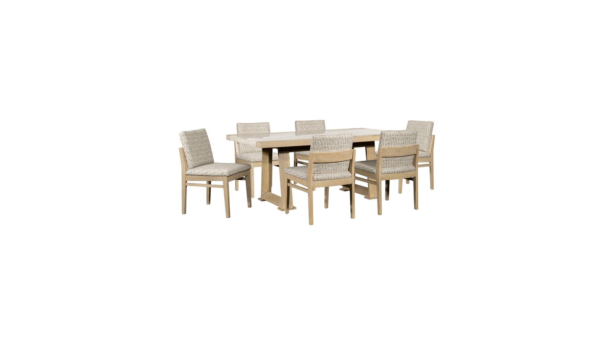 Trifecta - Dining Chair - Driftwood Cerused Oak