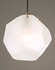 Geodesic - 1 Light Mini Pendant - White