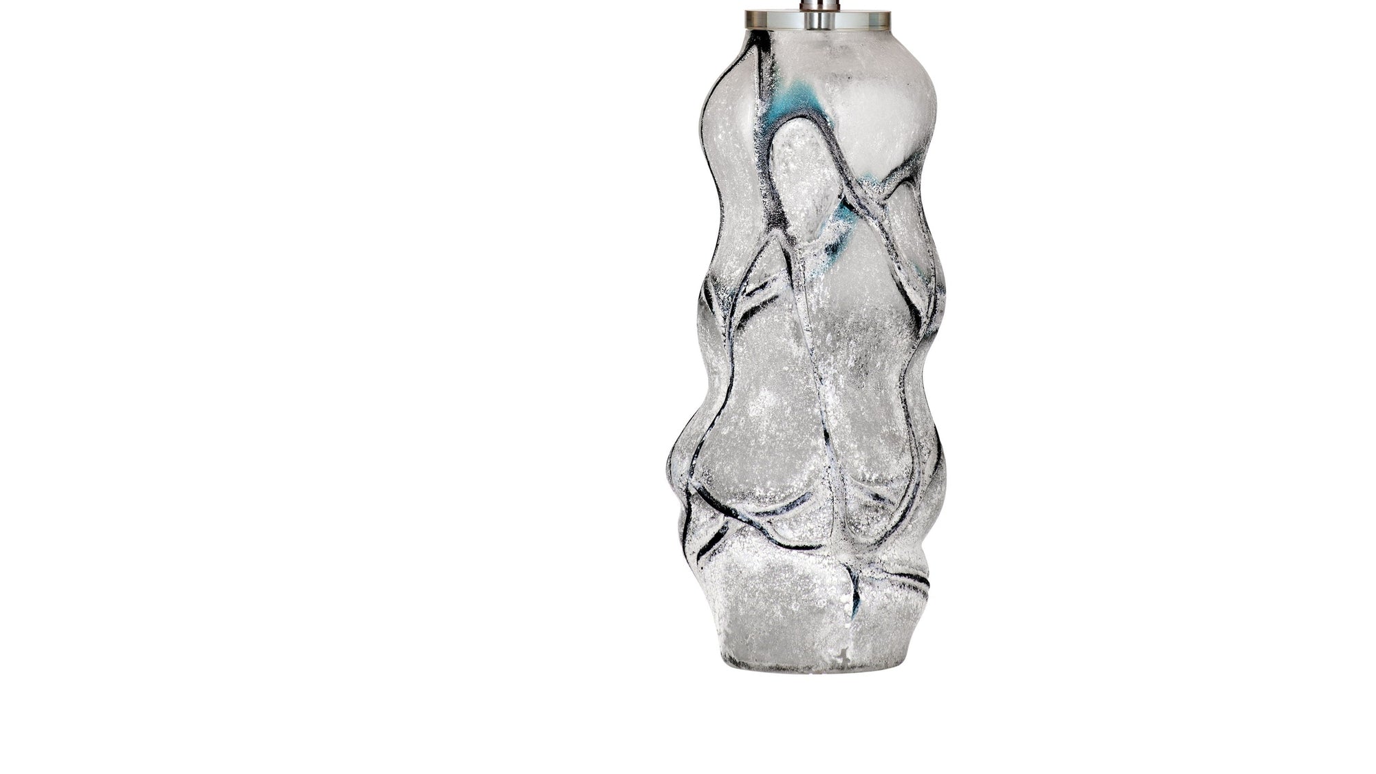 Ion - Table Lamp - Pearl Silver / White