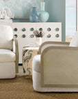 CC - Wilma Swivel Chair - White