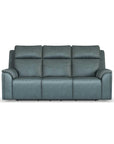 Vernon - Power Reclining Sofa With Console, Power Headrest, Lumbar, Heat & Massage