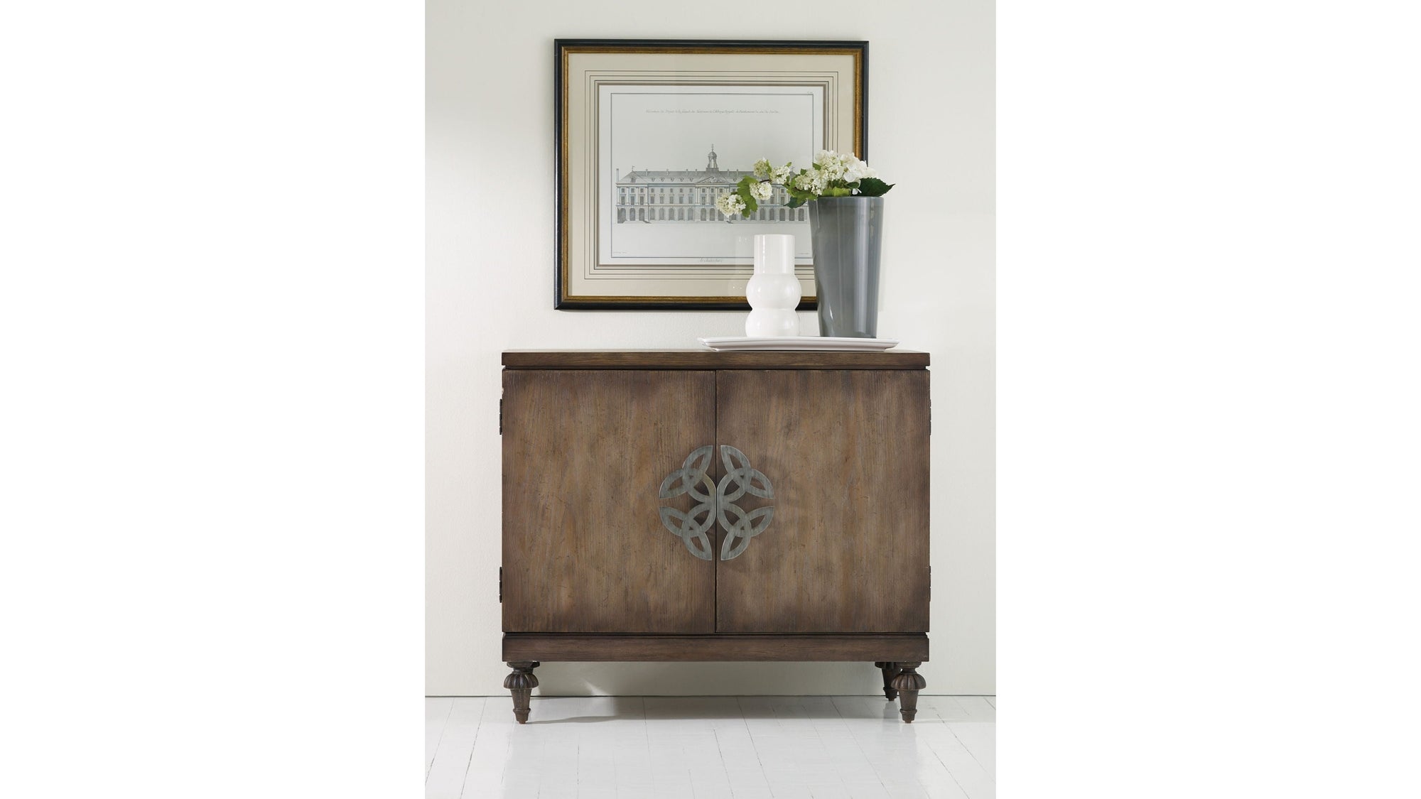 Melange - Savion Chest - Light Brown