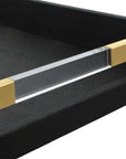 Wessex - Shagreen Tray - Black