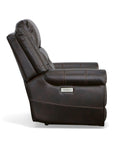 Oscar - Power Recliner With Power Headrest - Molasses