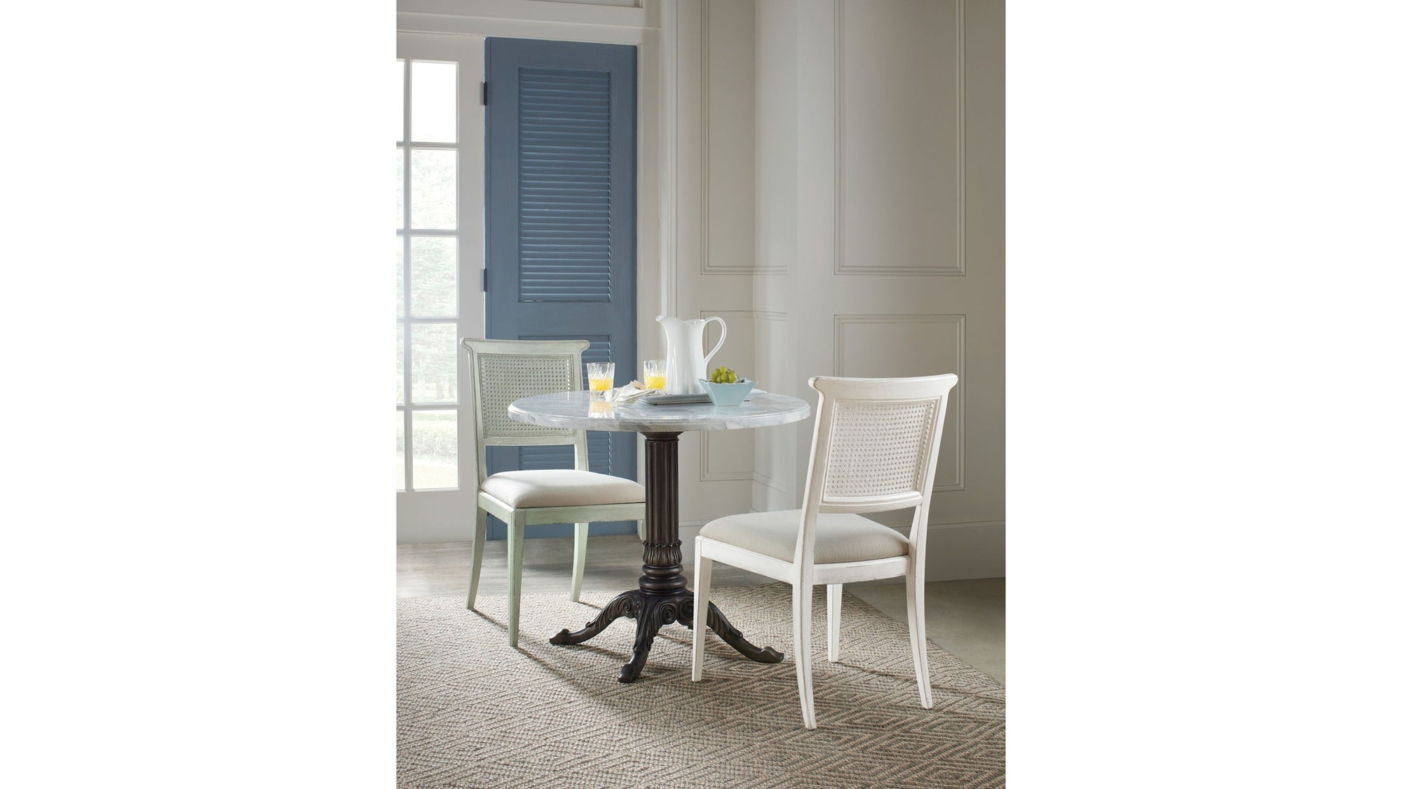 Charleston - Upholstered Seat Side Chair Set of 2