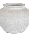 Floreana - Round Vase - White