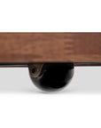 Lincoln - Square Coffee Table With Casters - Light Brown