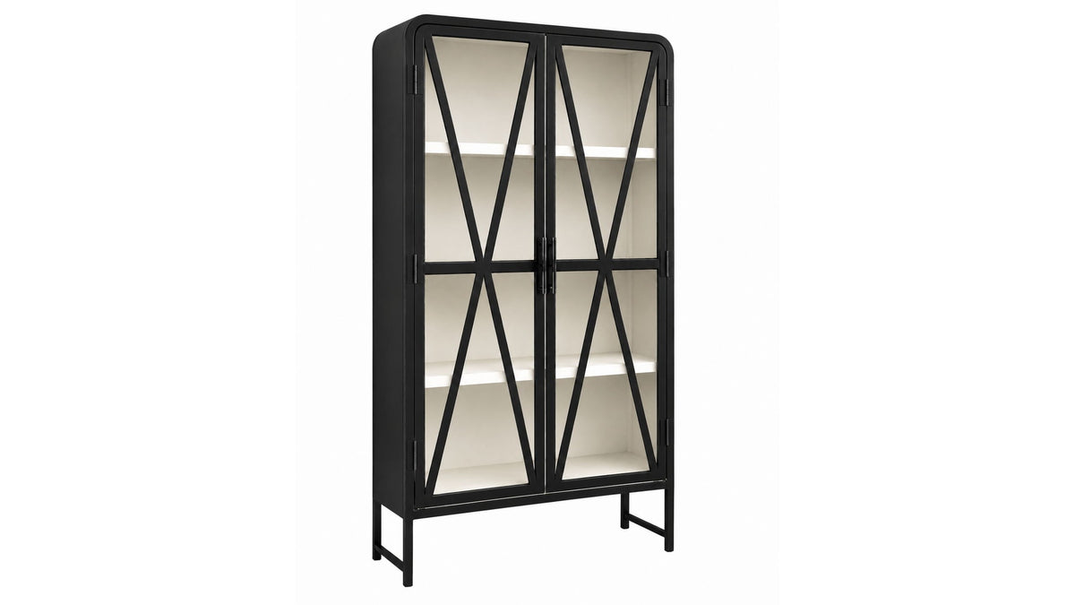 Donahue - Display Cabinet - Black