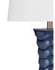 Gere - Table Lamp - Blue / White