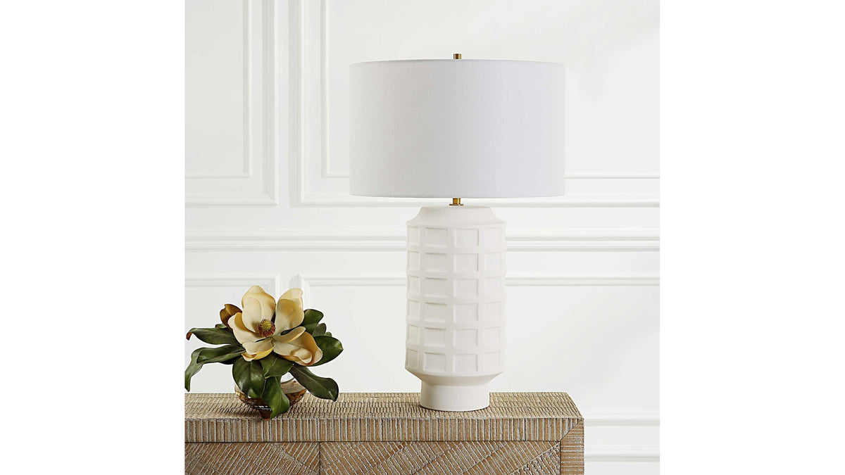 Window - Table Lamp - Pane White