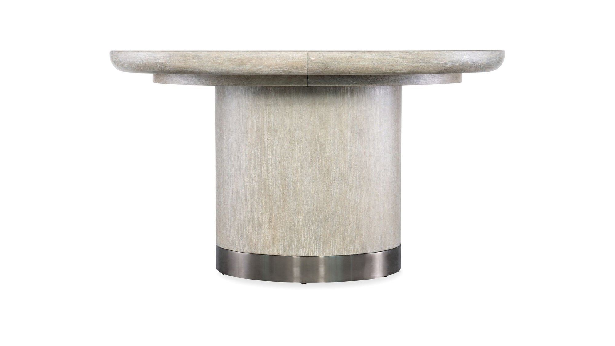 Modern Mood - Round Dining Table With 1-18in Leaf