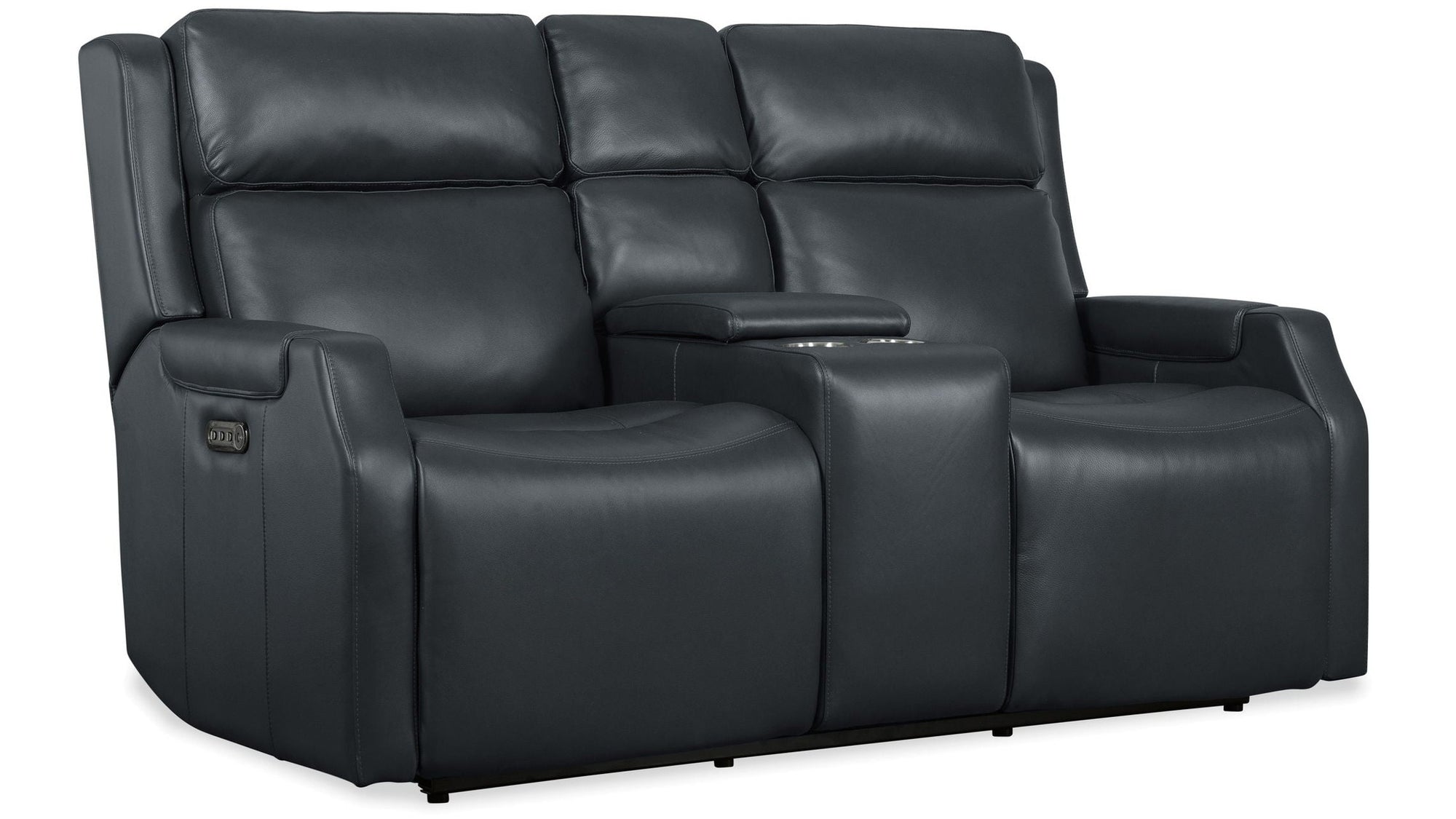 MS - Nelson Zero Gravity Power Console Loveseat With Power Headrests And Lumbar