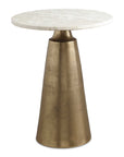 Midsummer - Accent Table - Antique Brass