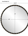 Sele - Oversized Round Mirror