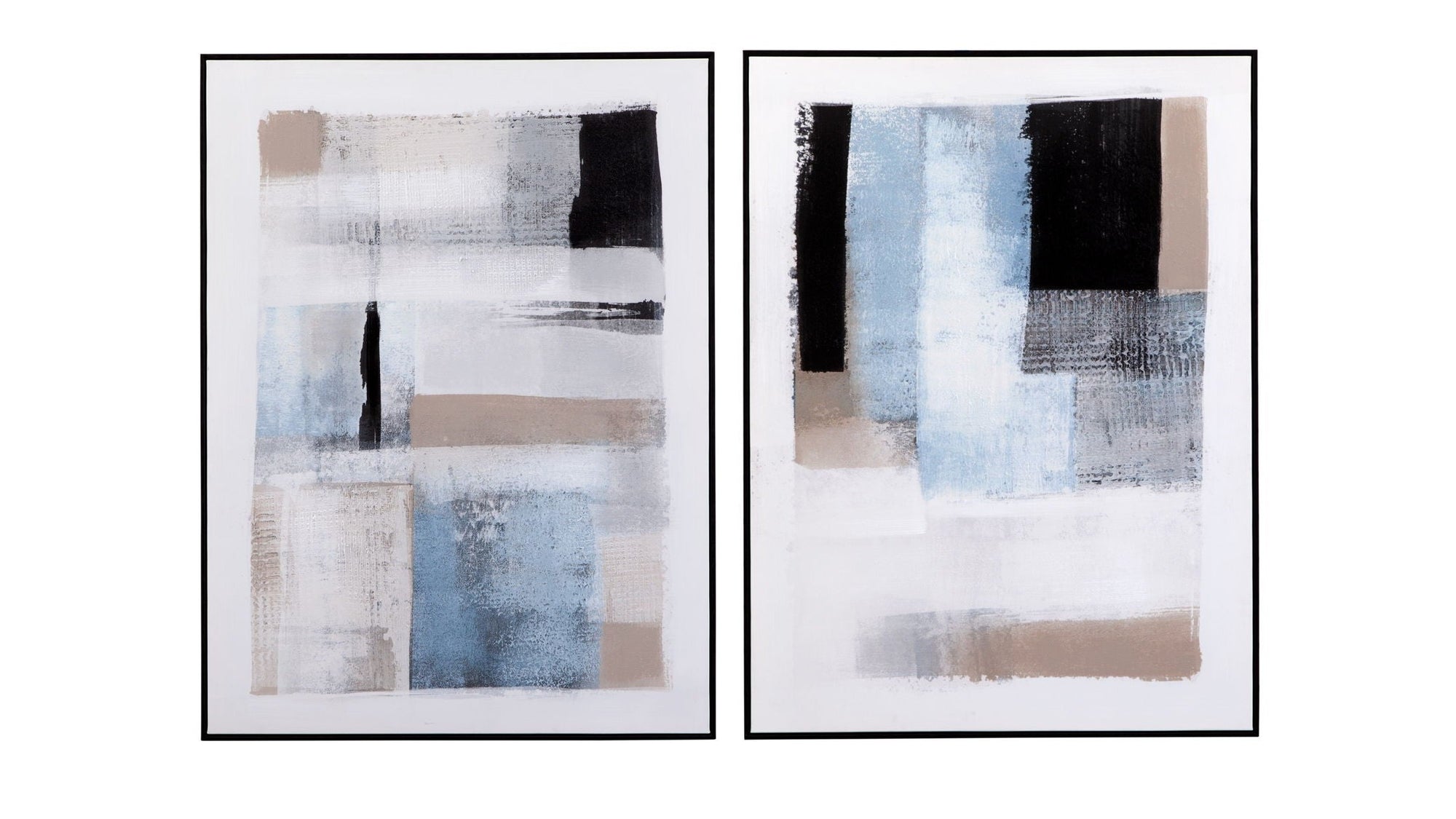 Celebrate Canvas Art Set of 2 - Beige