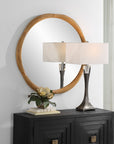 Salina - Round Bamboo Mirror