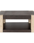 Harmony - Cocktail Table - Carbon Mindi / Blonde Acacia