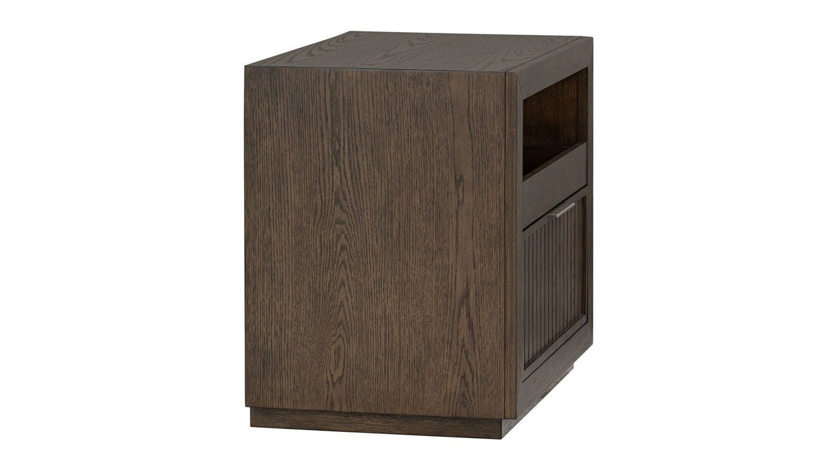 Athens - Open Nightstand - Dark Brown