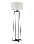 Adrian - Modern Floor Lamp - Silver