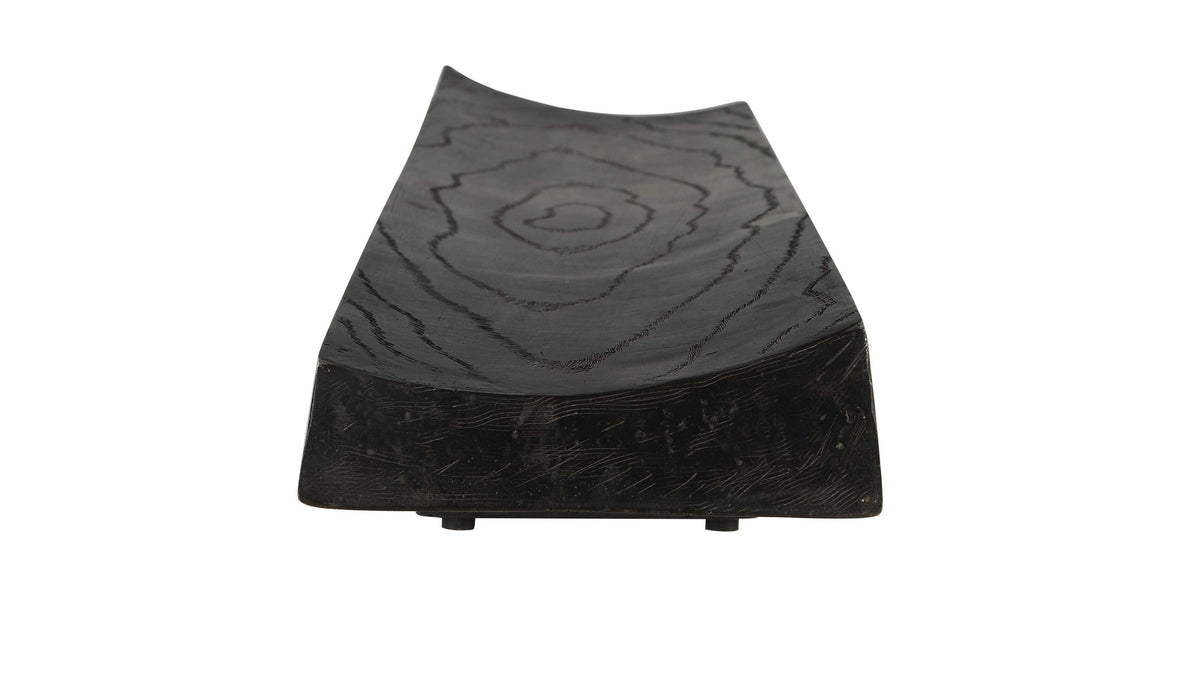 Ciaran - Indoor-Outdoor Wooden Tray - Black