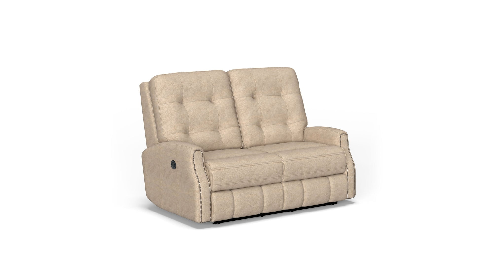 Devon - Reclining Loveseat, Nailhead Trim