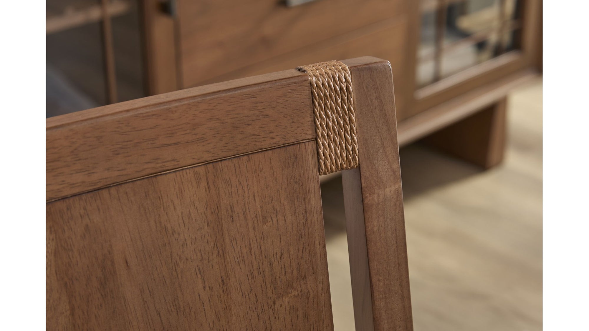 Lincoln - Upholstered Dining Chair - Brown / Milk