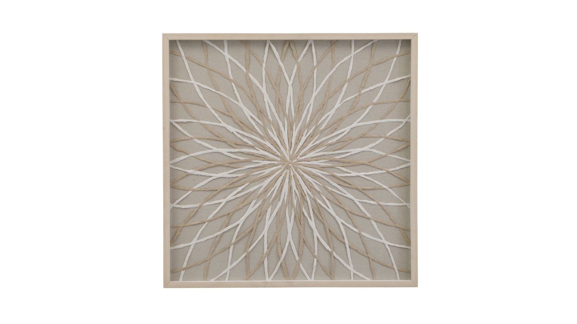 Bengaline Canvas Art - Beige