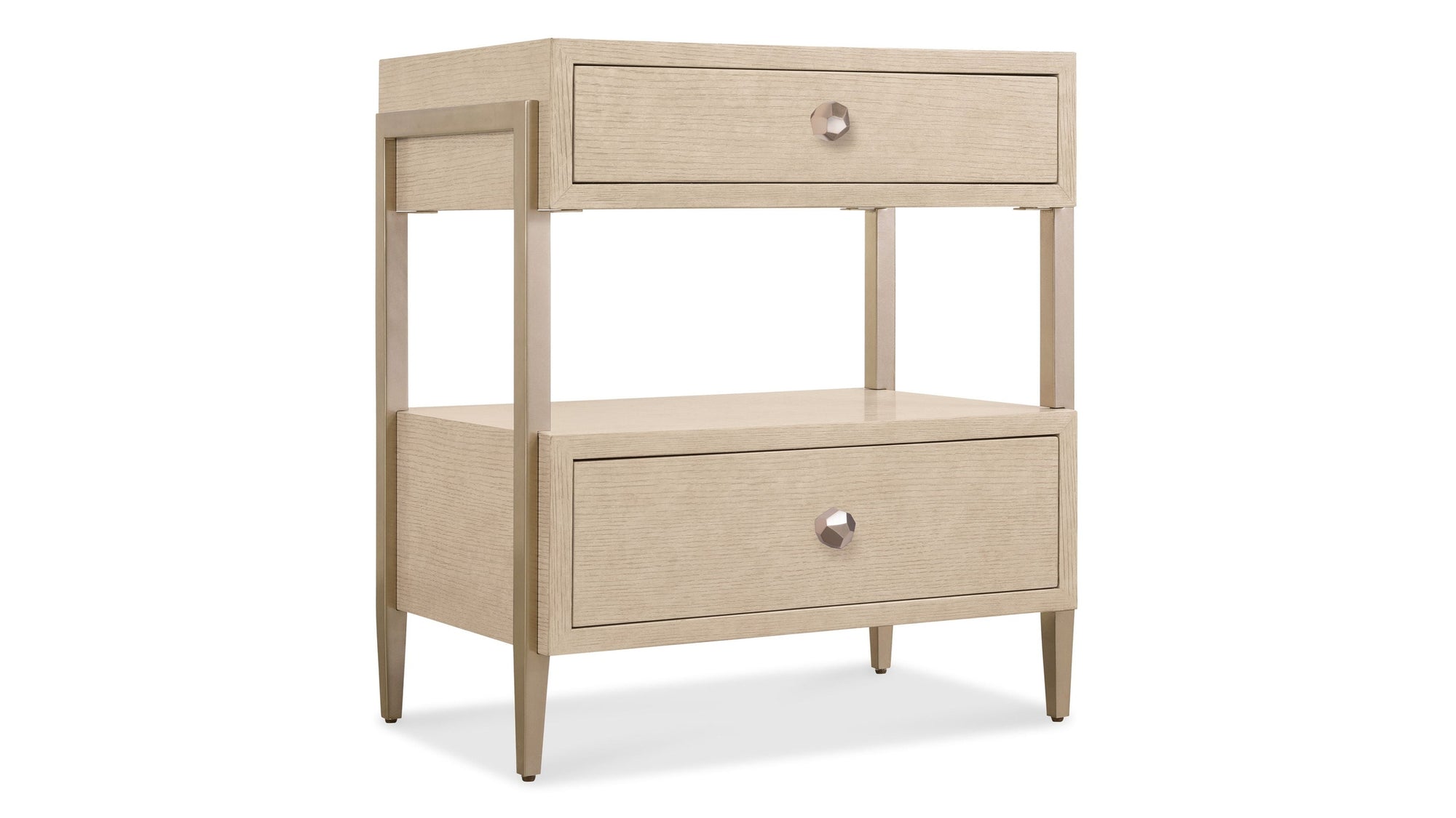 Westwood - Two-Drawer Nightstand - Beige