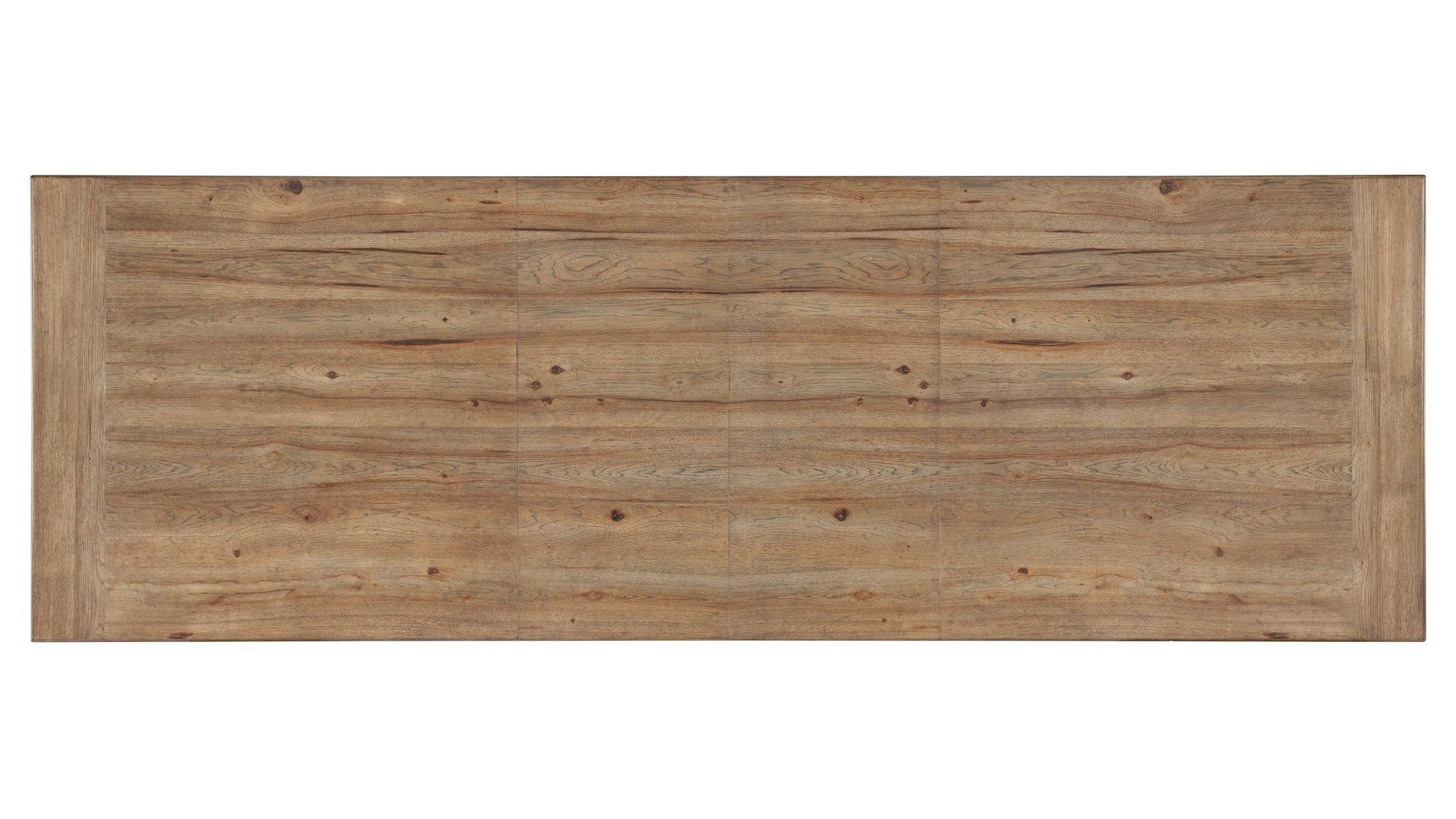 Vineyard Row - Rectangle Dining Table With 2-20" Leaves - Light Brown