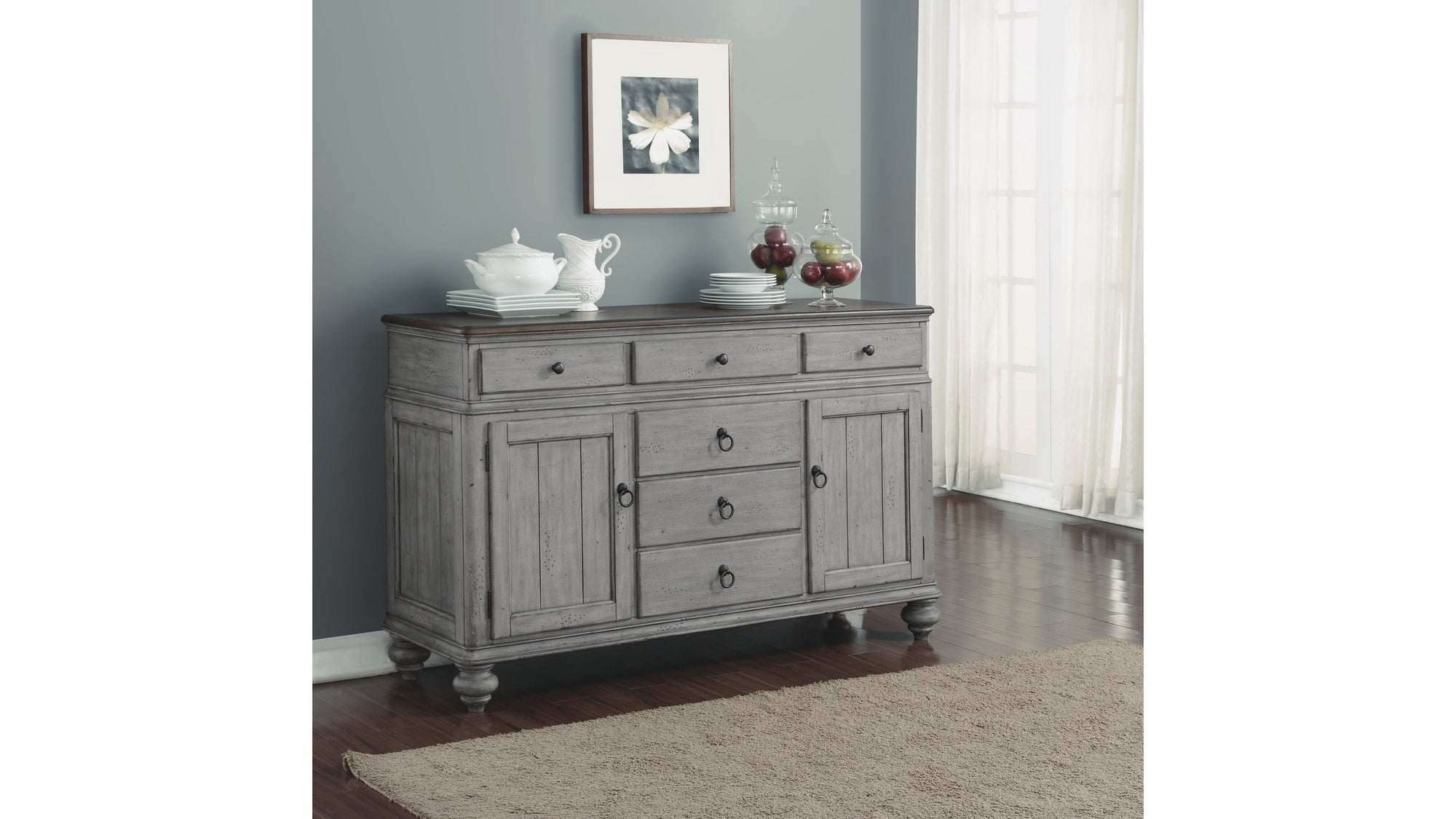 Plymouth - Buffet - Gray