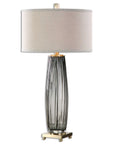 Vilminore - Glass Table Lamp - Gray