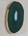 Keeva - Agate Stone Shadow Box - Gold
