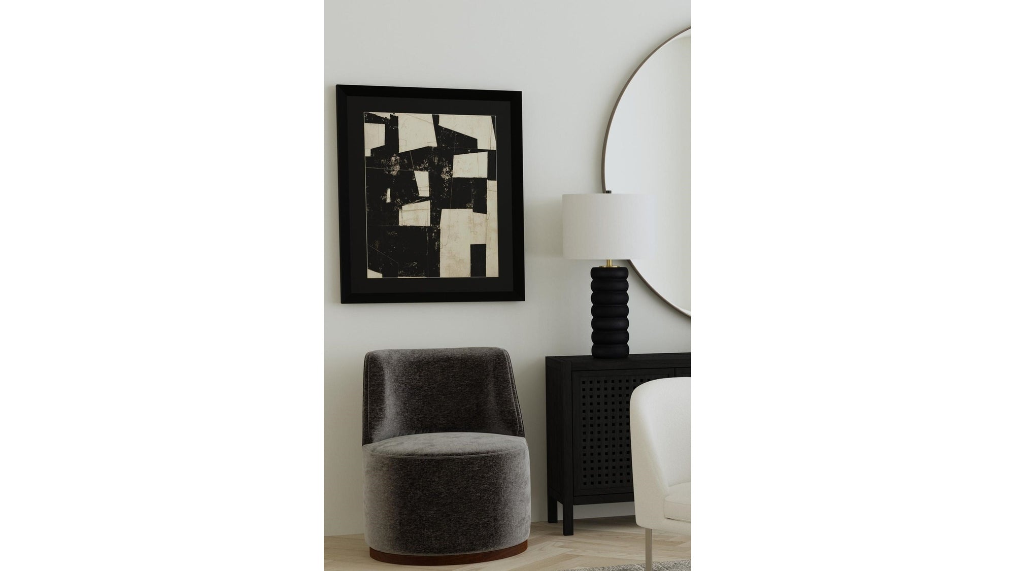 Pareena - Table Lamp - Black