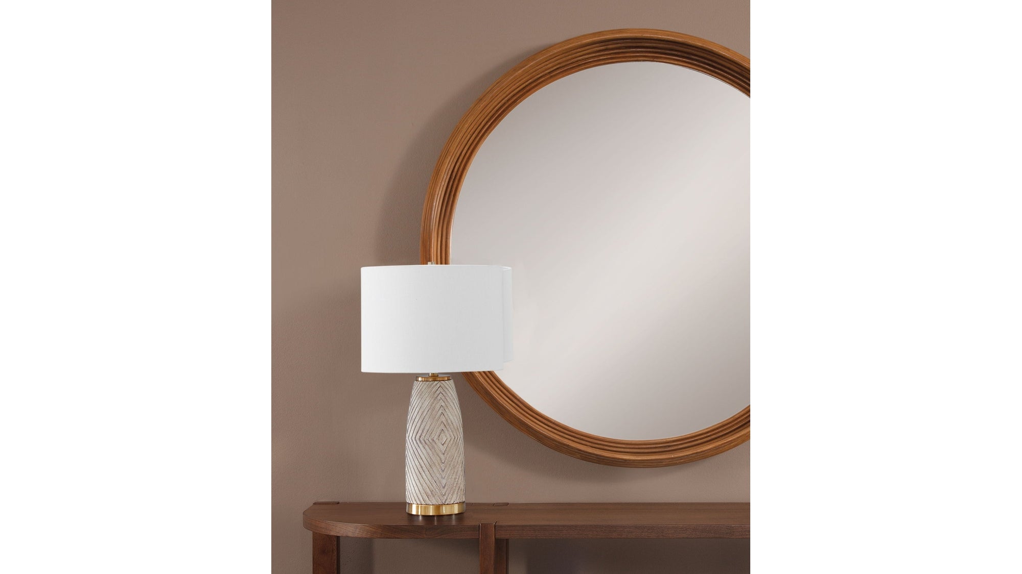 Becky - Table Lamp - Light Brown