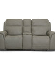 Sawyer - Power Reclining Loveseat With Console, Power Headrests, Lumbar