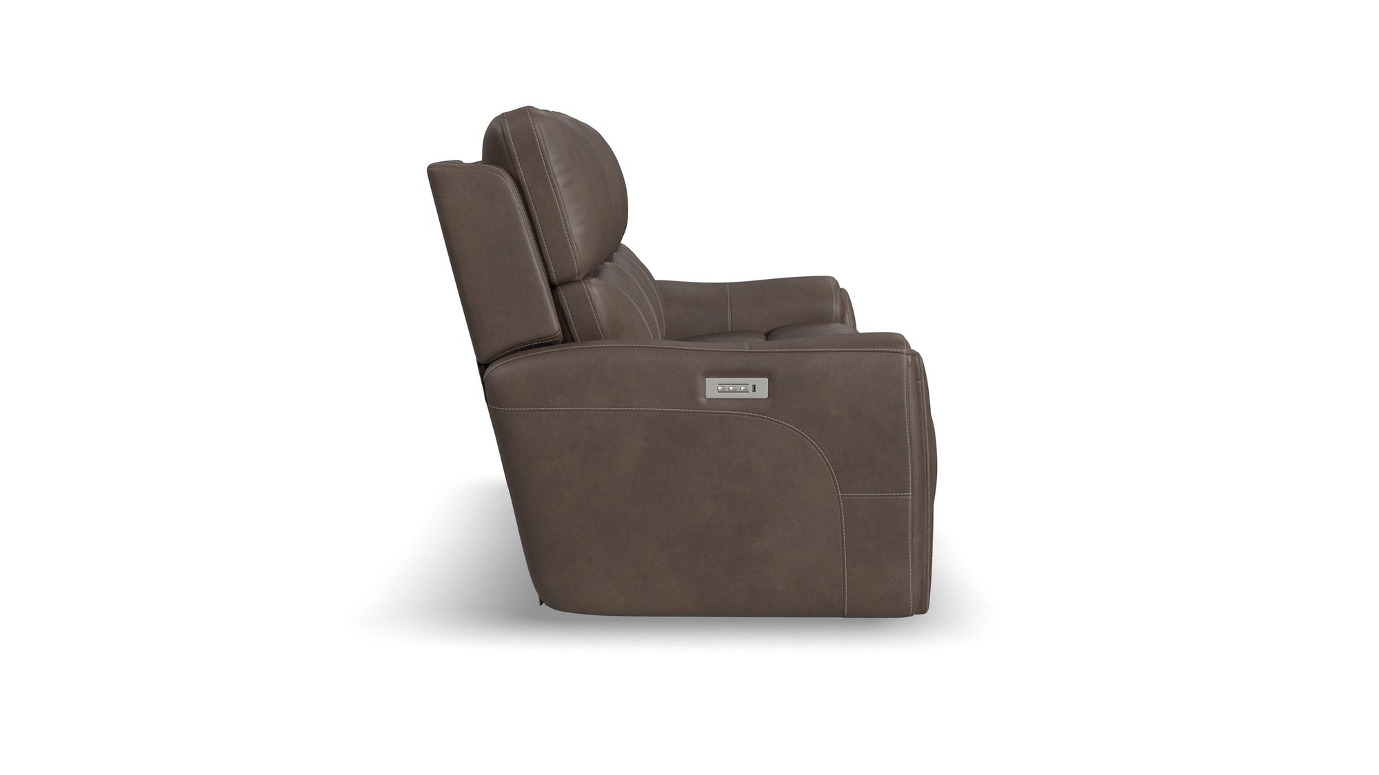 Carter - Power Reclining Sofa With Console &amp; Power Headrests &amp; Lumbar