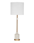 Alden - Table Lamp - White / Gold