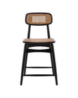 Macie - Counter Stool - Black / Light Brown